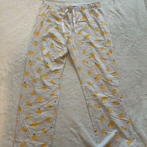 Lemon pajama pants